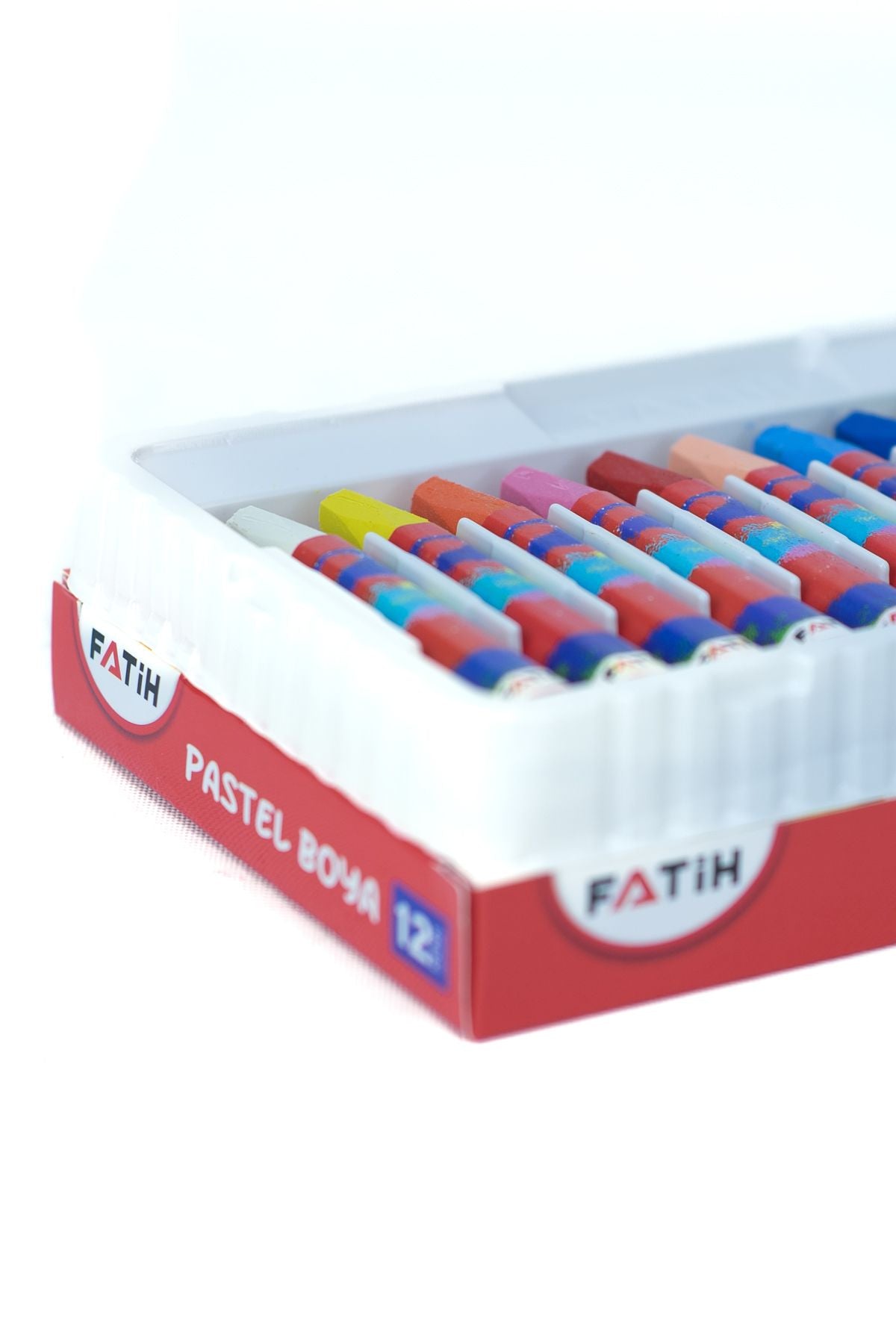 Kırtasiye Pastel Boya ilkokul Ortaokula Çocuk Dostu 12 Farklı Canlı Renk